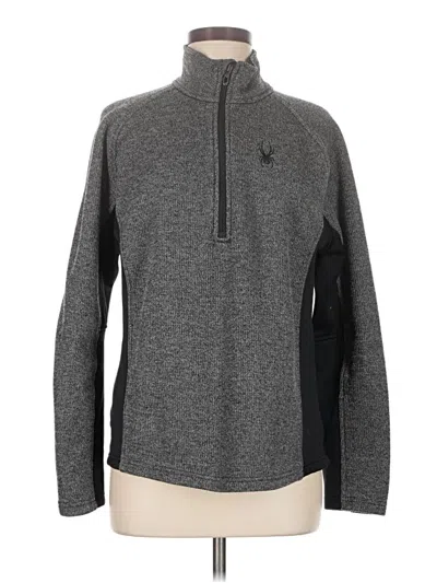 Pre-owned Spyder Pullover Sweater In Gray