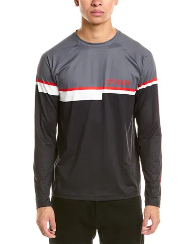 Spyder Pump Crew Top In Black