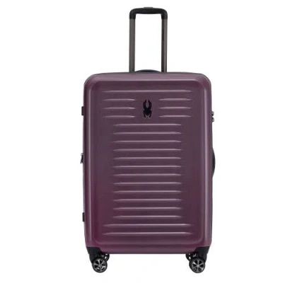 Spyder Rails 29 Inch Expandable Hardside Upright Suitcase In Burgundy