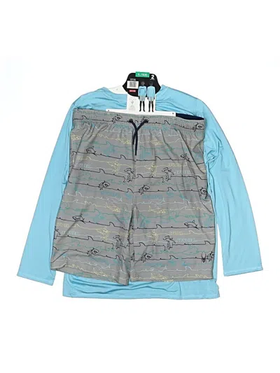 Spyder Kids' Rash Guard In Blue