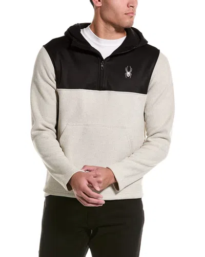 Spyder Ray 1/2-zip Hoodie In Neutral