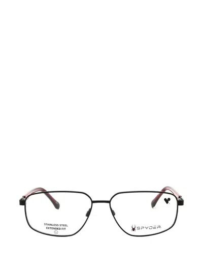 Spyder Rectangle-frame Glasses In Black