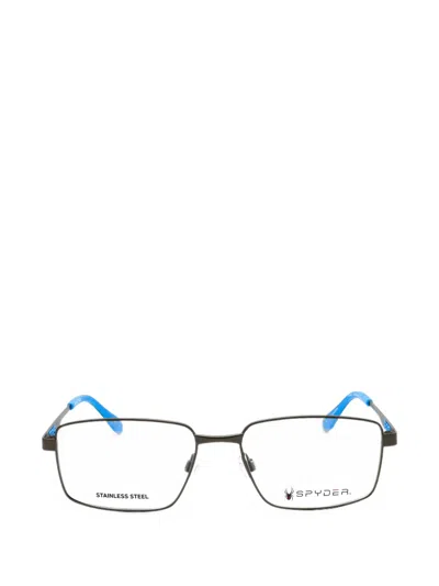 Spyder Rectangle-frame Glasses In Blue