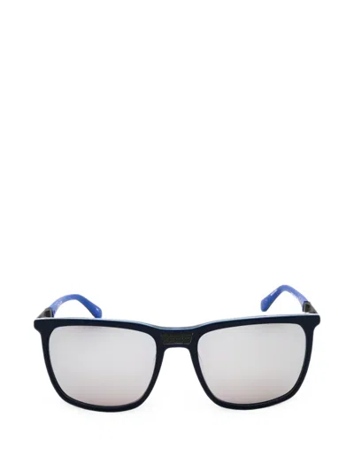Spyder Rectangle-frame Sunglasses In Black