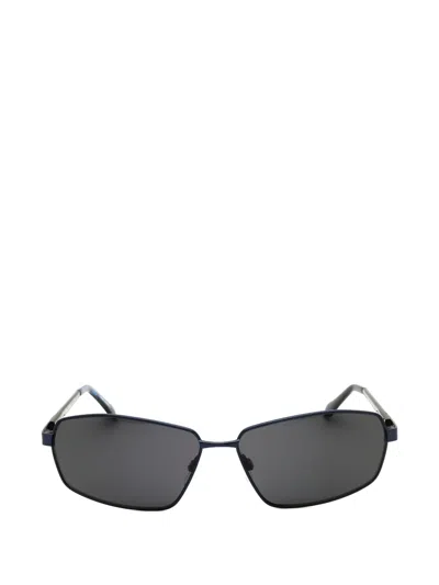 Spyder Rectangle-frame Sunglasses In Yellow