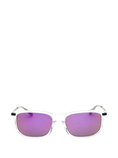 Spyder Rectangle-frame Sunglasses In Purple