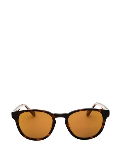 Spyder Round-frame Tortoiseshell Sunglasses In Purple