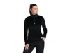 Spyder Womens Shimmer Bug Half Zip - Black In Black