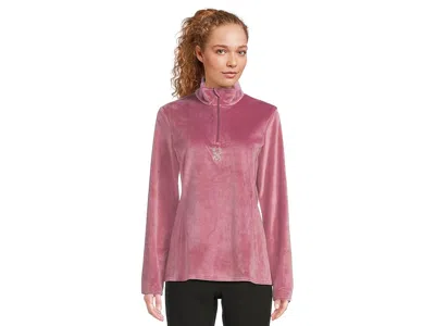 Spyder Shimmer Bug 1/2 Zip In Purple
