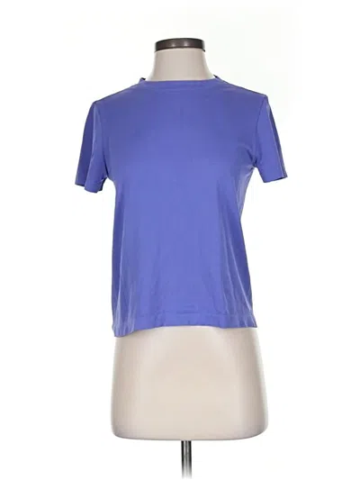 Pre-owned Spyder Short Sleeve T-shirt In Blue