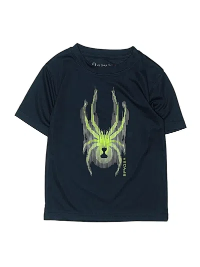 Pre-owned Spyder Kids' Short Sleeve T-shirt In Blue