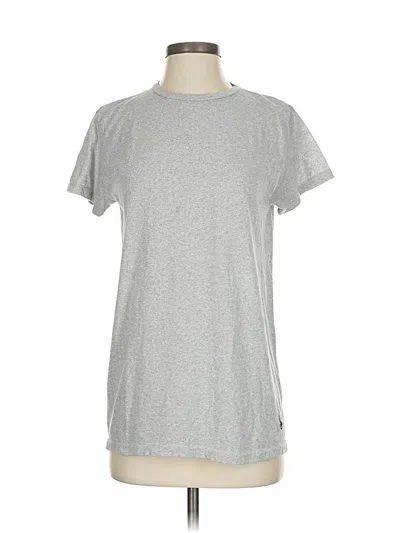 Pre-owned Spyder Short Sleeve T-shirt In Silver