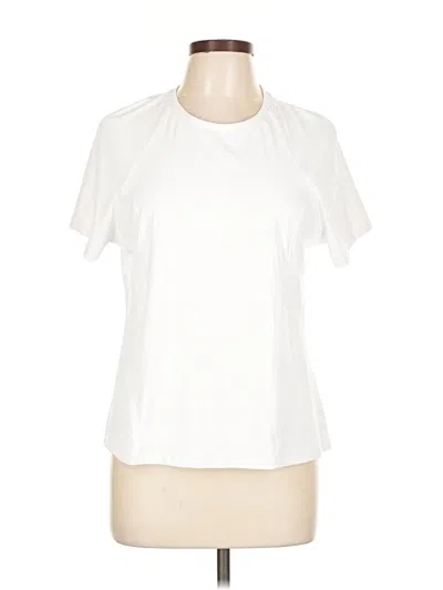 Pre-owned Spyder Short Sleeve T-shirt In White