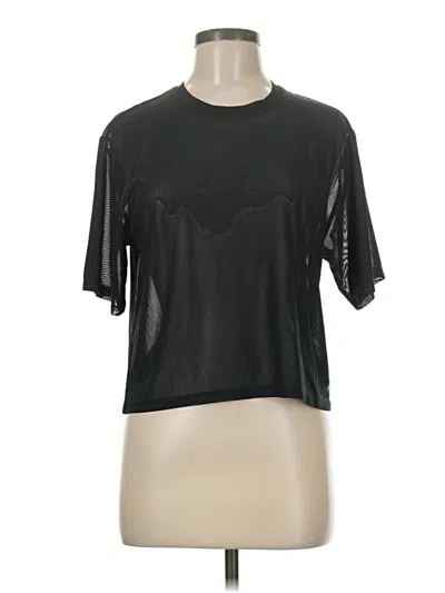 Pre-owned Spyder Short Sleeve T-shirt In Black