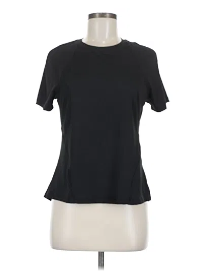 Pre-owned Spyder Short Sleeve T-shirt In Black