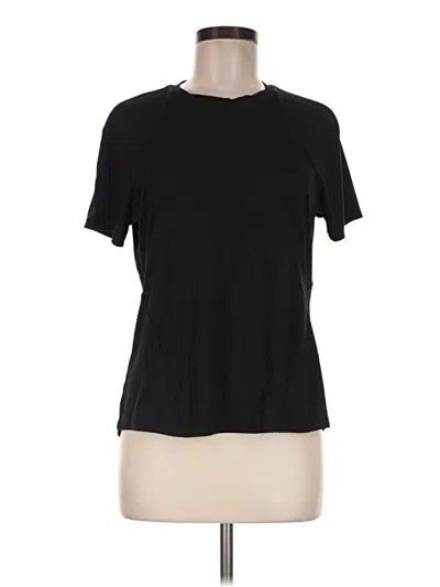 Pre-owned Spyder Short Sleeve T-shirt In Black