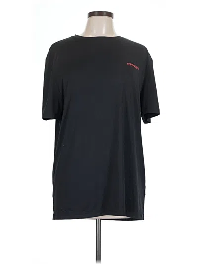 Pre-owned Spyder Short Sleeve T-shirt In Black