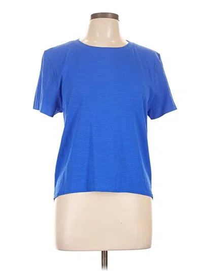 Pre-owned Spyder Short Sleeve T-shirt In Blue