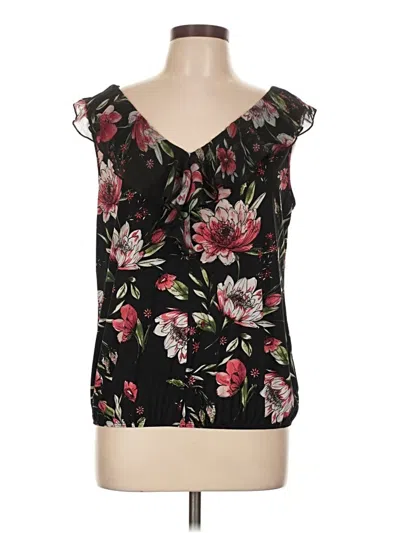 Pre-owned Spyder Sleeveless Blouse In Black