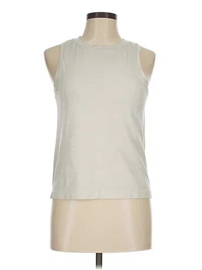 Pre-owned Spyder Sleeveless T-shirt In Ivory