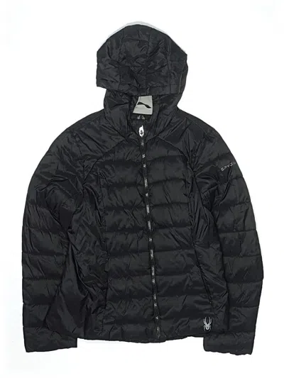 Pre-owned Spyder Kids' Snow Jacket In Black