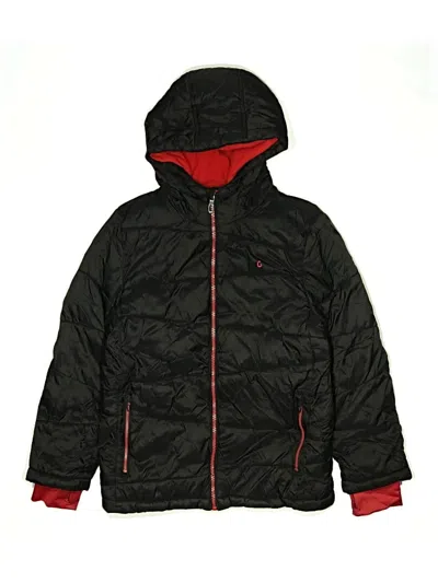 Pre-owned Spyder Kids' Snow Jacket In Black