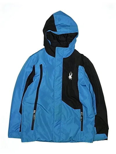 Pre-owned Spyder Kids' Snow Jacket In Blue