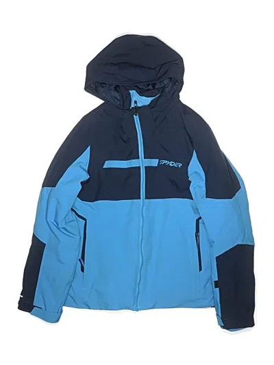 Pre-owned Spyder Kids' Snow Jacket In Blue