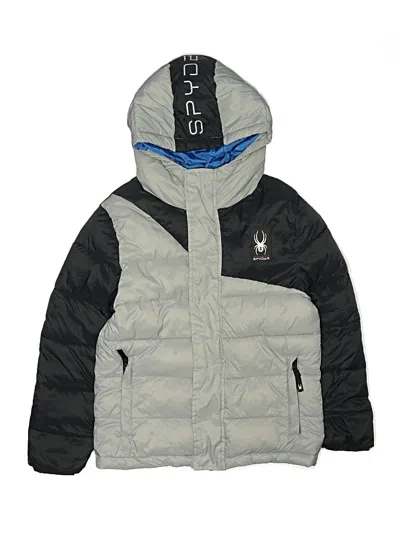 Pre-owned Spyder Kids' Snow Jacket In Gray