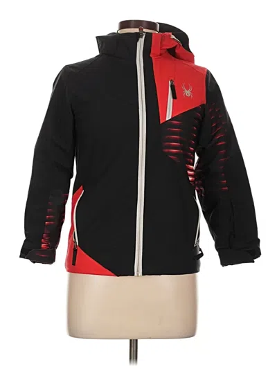 Pre-owned Spyder Snow Jacket In Red