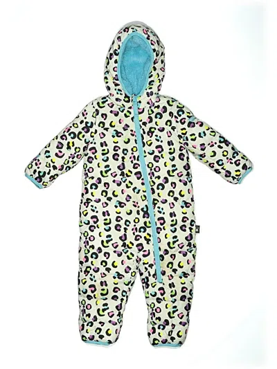 Pre-owned Spyder Kids' Snow Pants With Bib In Green
