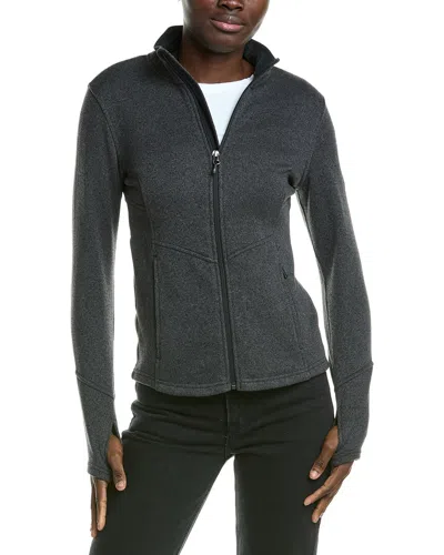 Spyder Soar Full Zip Fleece Jacket In Gray