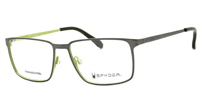 Spyder Sp4001 070 Occhiali Da Vista Grigi Per Uomo (solo Montatura)