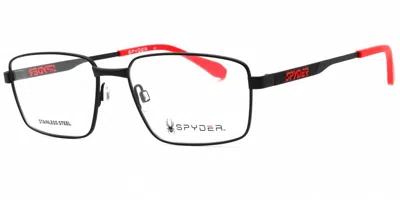 Spyder Sp4025 001 Occhiali Da Vista Neri Per Uomo (solo Montatura) In Black