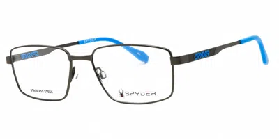 Spyder Sp4025 033 Occhiali Da Vista Grigi Per Uomo (solo Montatura) In Gray