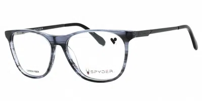 Spyder Sp4030 036 Men's Glasses Grey Size 54 - Free Lenses - Blue Light Block Available In Multi