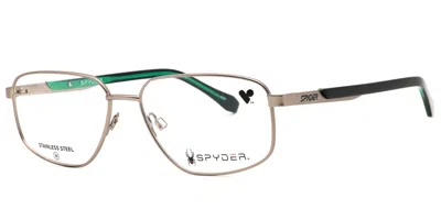 Spyder Sp4033 033 Occhiali Da Vista Grigi Per Uomo (solo Montatura) In Gray