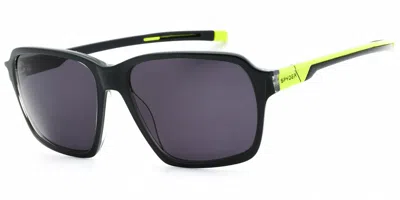 Spyder Sp6032 036 Occhiali Da Sole Neri Per Uomo In Black