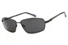 Spyder Rectangle-frame Sunglasses In Black
