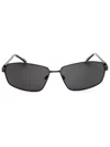 Spyder Rectangle-frame Sunglasses In Black