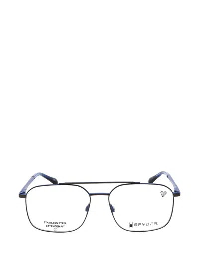 Spyder Square-frame Glasses In Black