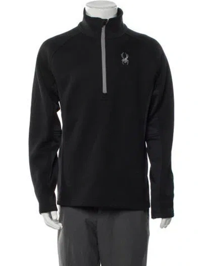 Pre-owned Spyder Striped Jacket In Black