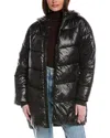 Spyder Super Parka Jacket In Black