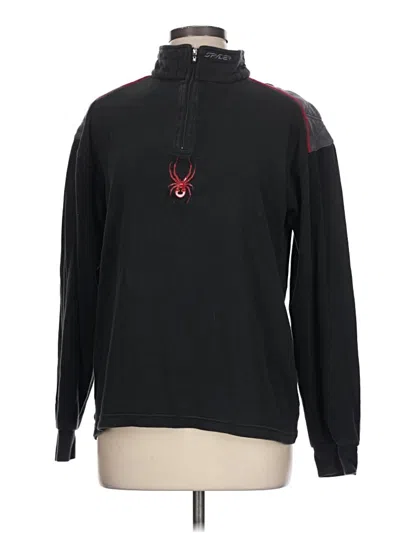Pre-owned Spyder Sweatshirt In Black