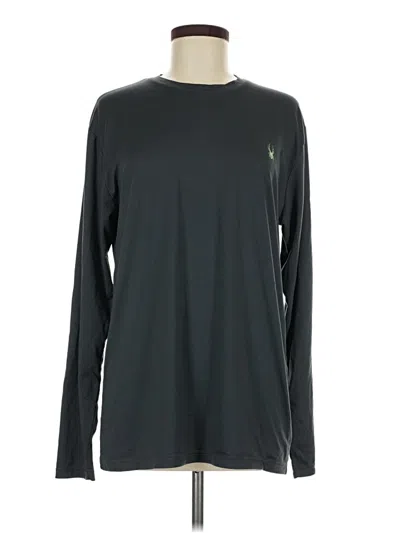 Pre-owned Spyder Sweatshirt In Gray
