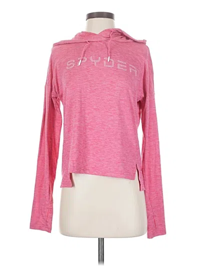 Pre-owned Spyder Sweatshirt In Pink