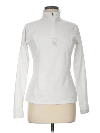 Pre-owned Spyder Sweatshirt In White