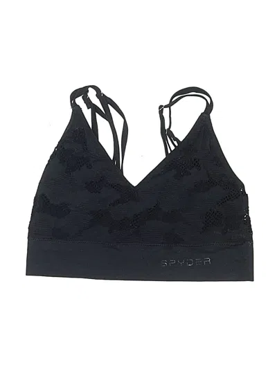 Pre-owned Spyder Kids' Tank Top Black Halter Neckline Tops