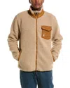Spyder Teddy Fleece Jacket In Beige