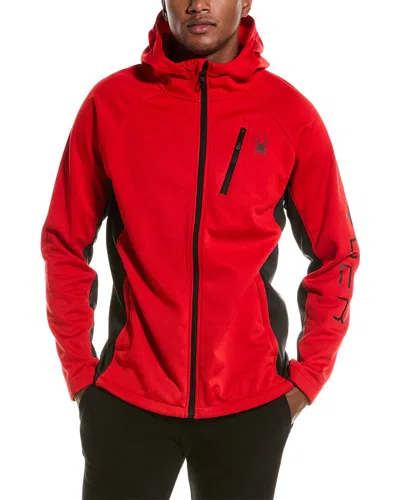 Spyder Tempo Jacket In Red